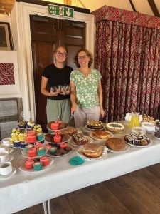 Lesley and Emma at Alcester Town Hall